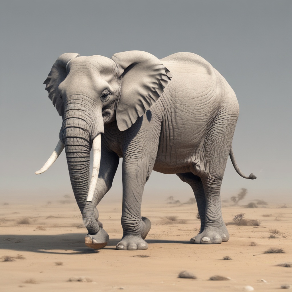 Animated elephant